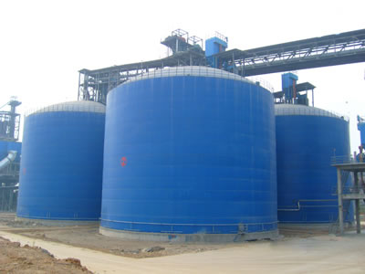 新华镇水泥钢板库改造