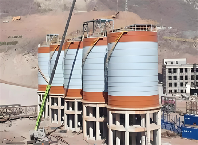 新华镇高架钢板仓